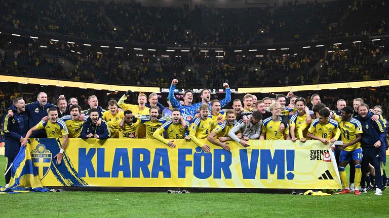 Schweden fährt zur WM 2026